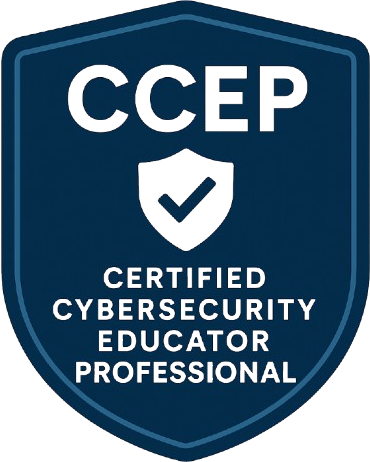 Certified Cybersecurity Educator Professional badge
